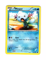 Wooper Common 21/116 Plasma Freeze Pokemon
