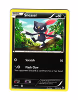 Sneasel Uncommon 50/106 XY Flashfire Pokemon