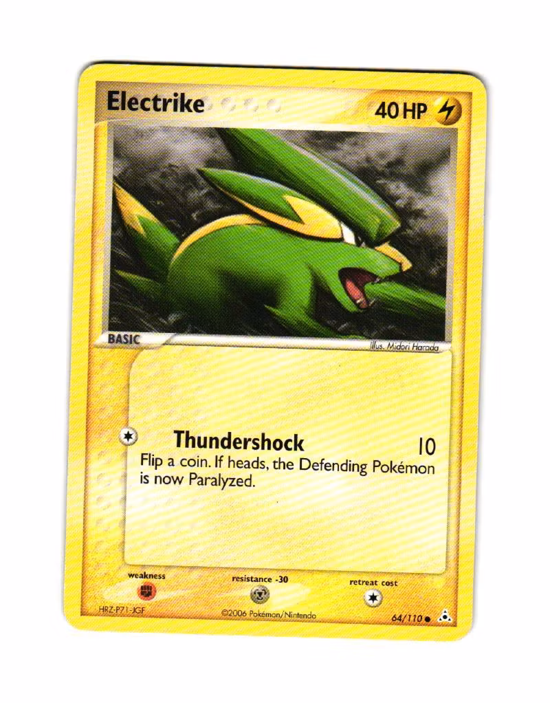 Electrike Common 64/110 EX Holon Phantoms Pokemon