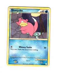 Slowpoke Common 81/123 Heartgold & Soulsilver Pokemon