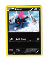 Sneasel Common 65/116 Plasma Freeze Pokemon