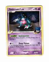 Toxicroak Rare 40/127 Platinum Pokemon