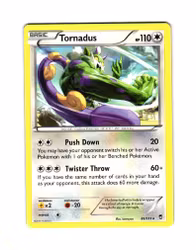 Tornadus Rare 86/111 Furious Fist Pokemon