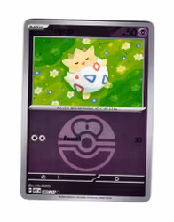 Togepi Love Ball Reverse Holo Common 080/217 Ascended Heroes Pokemon