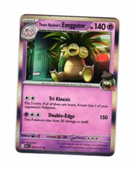 Team Rockets Exeggutor Holo Rare 078/217 Ascended Heroes Pokemon
