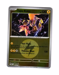 Tapu Koko Reverse Holo Rare 067/217 Ascended Heroes Pokemon