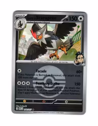 Larrys Staraptor Reverse Holo Rare 170/217 Ascended Heroes Pokemon