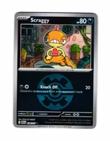Scraggy Quick Ball Reverse Holo Common 134/217 Ascended Heroes Pokemon