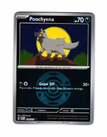 Poochyena Dusk Ball Reverse Holo Common 128/217 Ascended Heroes Pokemon