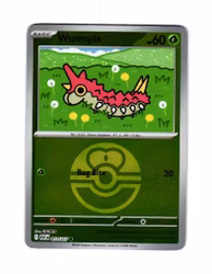 Wurmple Love Ball Reverse Holo Common 011/217 Ascended Heroes Pokemon