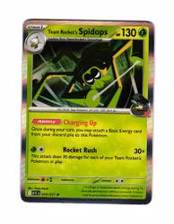 Team Rockets Spidops Holo Rare 019/217 Ascended Heroes Pokemon