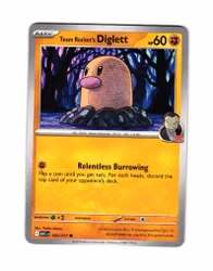 Team Rockets Diglett Common 100/217 Ascended Heroes Pokemon