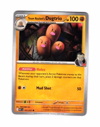 Team Rockets Dugtrio Uncommon 101/217 Ascended Heroes Pokemon