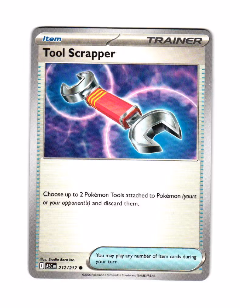 Tool Scrapper Common 212/217 Ascended Heroes Pokemon