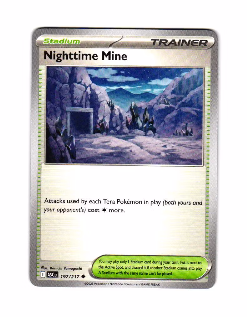 Nighttime Mine Uncommon 197/217 Ascended Heroes Pokemon