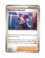 Acerolas Mischief Uncommon 180/217 Ascended Heroes Pokemon