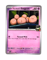 Team Rockets Exeggcute Common 077/217 Ascended Heroes Pokemon