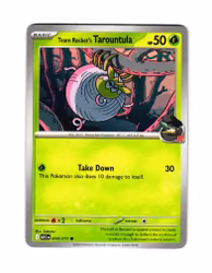 Team Rockets Tarountula Common 018/217 Ascended Heroes Pokemon