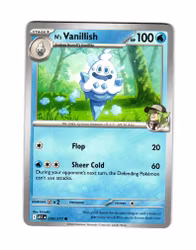 Ns Vanillish Common 050/217 Ascended Heroes Pokemon