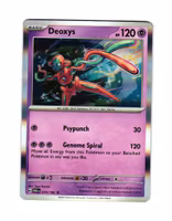 Deoxys Holo Rare 074/182 Paradox Rift Pokemon