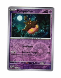 Pumpkaboo Reverse Holo Common 077/182 Paradox Rift Pokemon