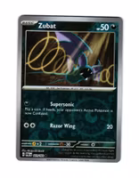 Zubat Reverse Holo Common 110/182 Paradox Rift Pokemon
