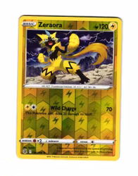 Zeraora Reverse Holo Rare 102/264 Fusion Strike Pokemon