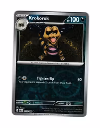 Krokorok Reverse Holo Common 058/086 Black Bolt Pokemon