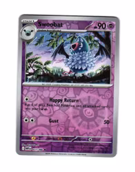Swoobat Reverse Holo Uncommon 037/086 White Flare Pokemon