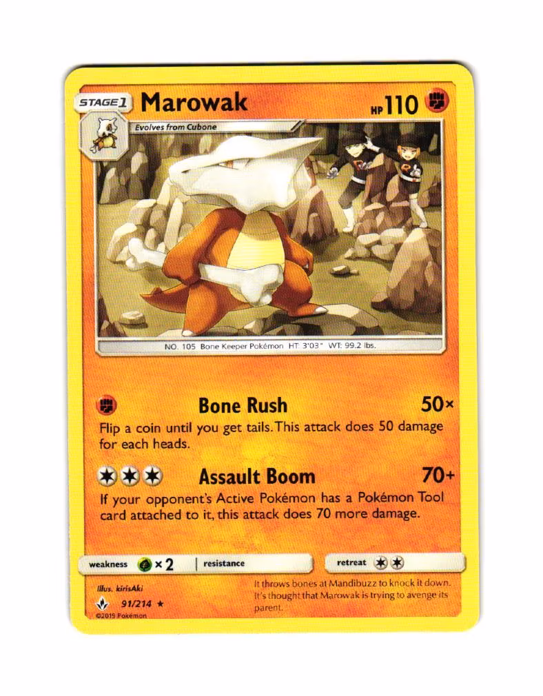 Sandslash Rare 84/214 Unbroken Bonds Pokemon