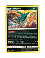 Sharpedo Rare 111/214 Unbroken Bonds Pokemon Illustratör Tomokazu Komiya