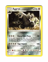 Aggron Rare 125/214 Unbroken Bonds Pokemon