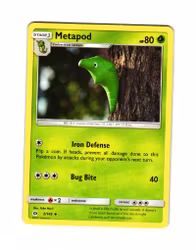 Metapod Uncommon 2/149 Sun & Moon Pokemon