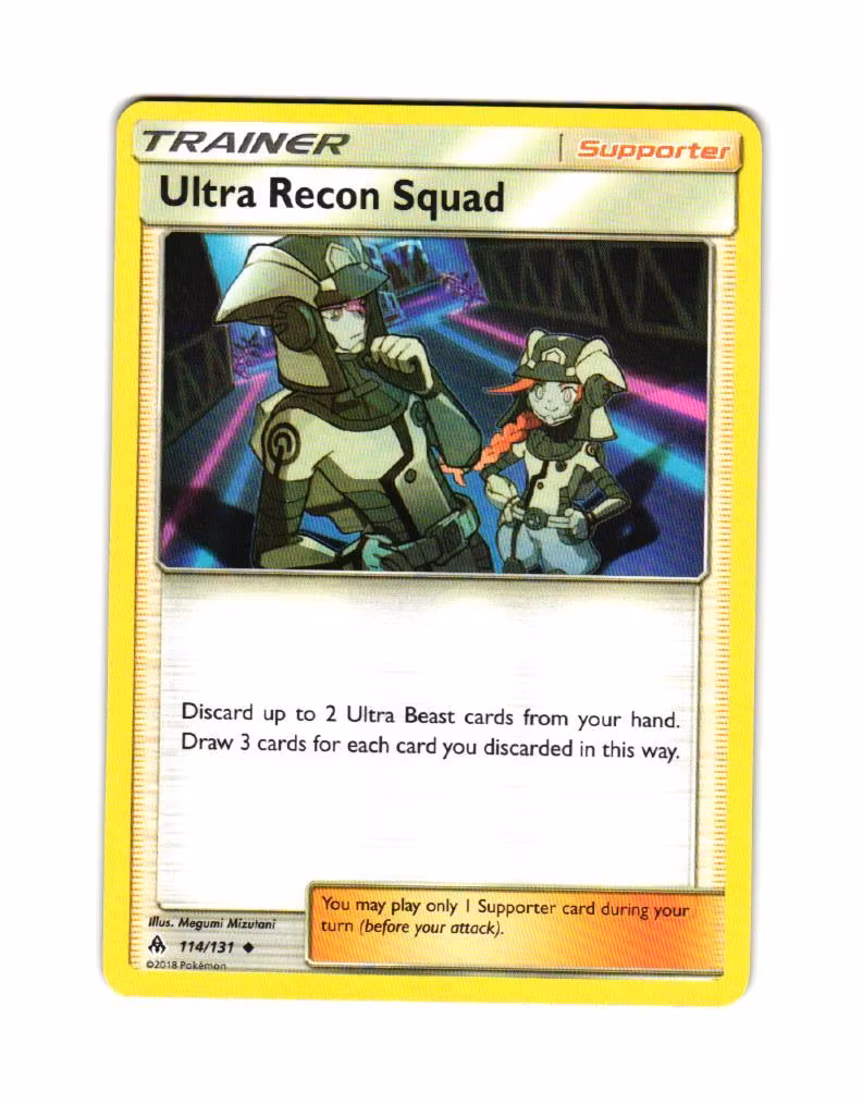 Ultra Recon Squad Uncommon 114/131 Forbidden Light Pokemon