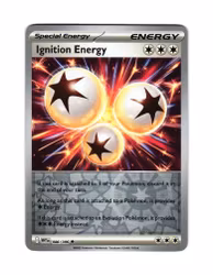 Ignition Energy Reverse Holo Uncommon 086/086 White Flare Pokemon