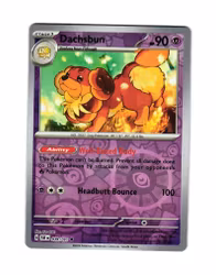 Dachsbun Reverse Holo Uncommon 039/091 Paldean Fates Pokemon