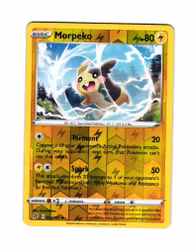 Morpeko Reverse Holo Uncommon 073/192 Rebel Clash Pokemon