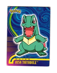 Totodile #158 Topps Pokemon