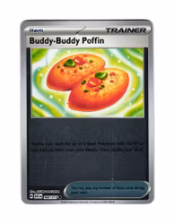 Buddu-Buddy Poffin Reverse Holo Common 184/217 Ascended Heroes Pokemon