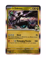 Ns Zekrom Holo Rare 155/217 Ascended Heroes Pokemon