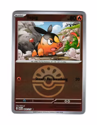Tepig Reverse Holo FriendBall Common 029/217 Ascended Heroes Pokemon