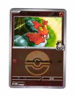 Ethans Slugma Reverse Holo PokeBall Common 023/217 Ascended Heroes Pokemon