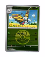 Beautifly Reverse Holo LoveBall Uncommon 013/217 Ascended Heroes Pokemon