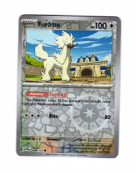 Furfrou Reverse Holo Common 088/131 Prismatic Evolutions Pokemon