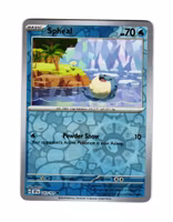 Spheal Reverse Holo Common 043/191 Surging Sparks Pokemon