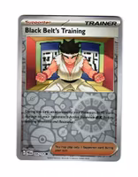 Black Belts Training Reverse Holo Common 097/133 Prismatic Evolutions Pokemon