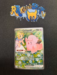 Lillies Clefairy Special Illustration Rare 184/182 Journey Together Pokemon