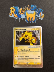 Electabuzz ex Ultra Rare 97/109 EX Ruby & Sapphire Pokemon