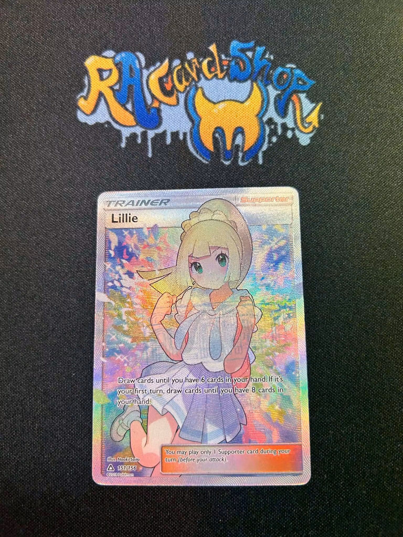 Lillie Ultra Rare 151/156 Ultra Prism Pokemon