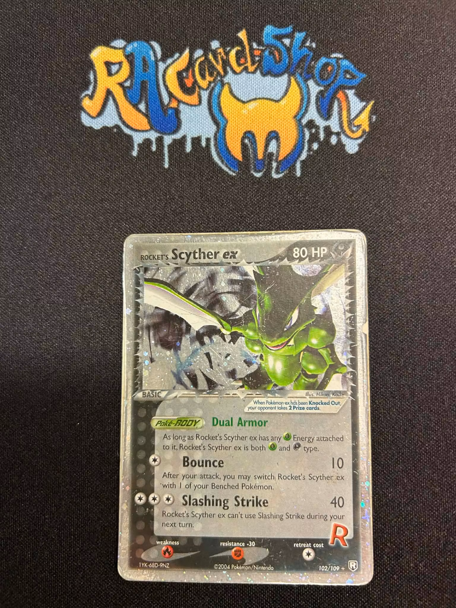 Rockets Scyther Ultra Rare 102/109 EX Team Rocket Returns Pokemon